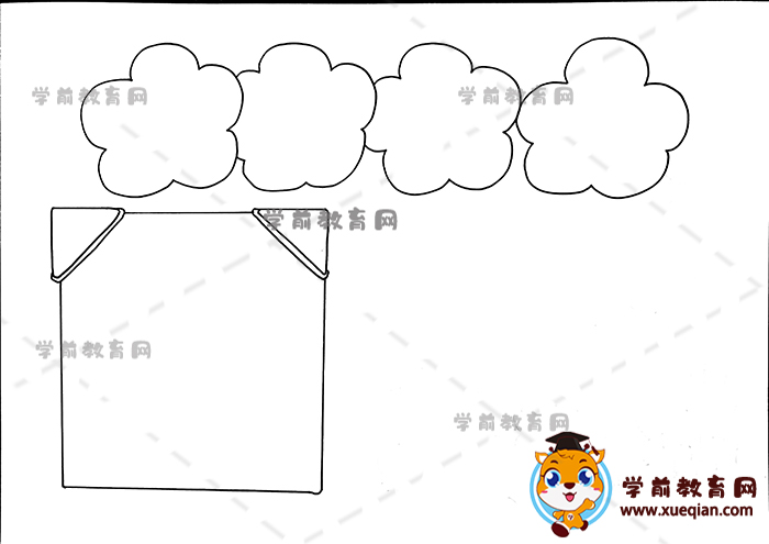 感恩朋友手抄報